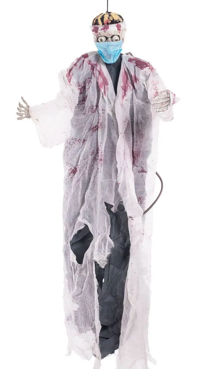 Bloody Skeleton Doctor Halloween Decoration