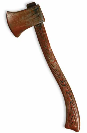 Bloody Weapon Plastic Halloween Axe