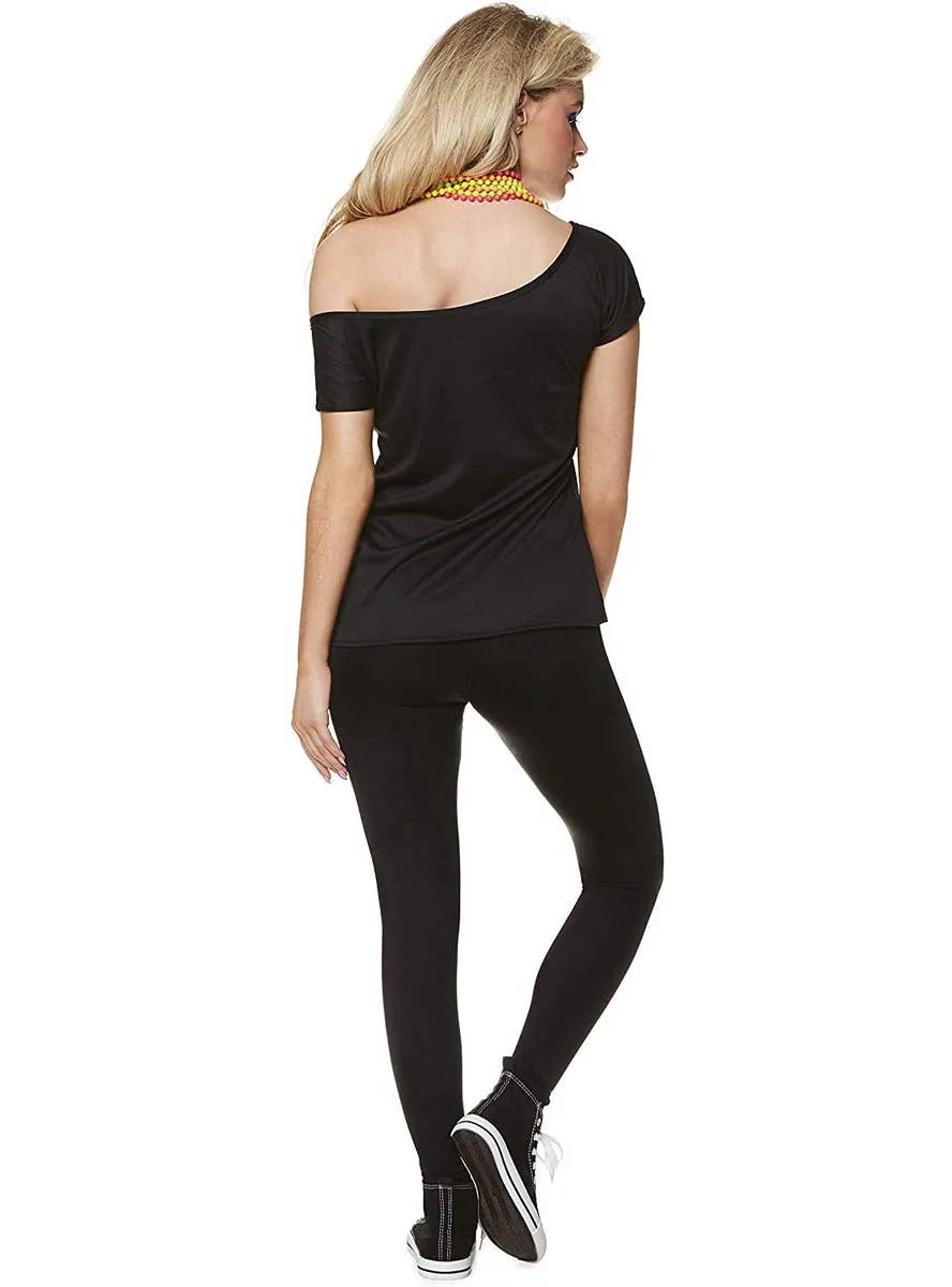 Bodacious I Love the 80s Womens Costume Top