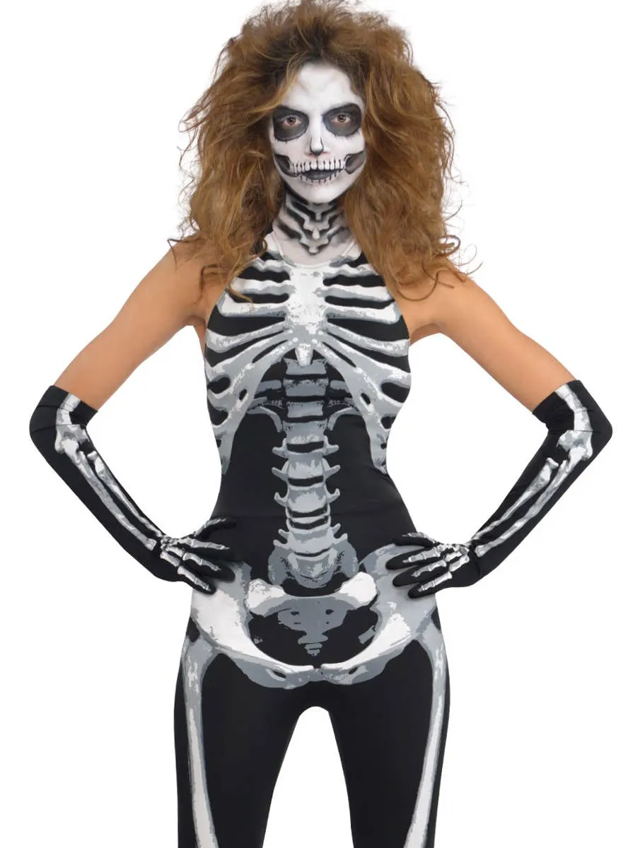 Bone-A-Fied Babe Womens Skeleton Halloween Costume