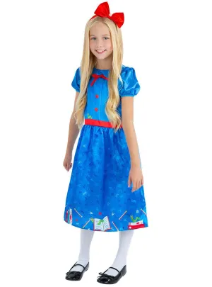 Book Worm Girls Matilda Inspired Book Week Costume