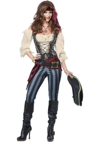 Brazen Buccaneer Womens Deluxe Pirate Costume