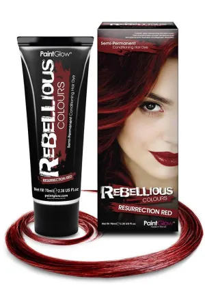 Bright Semi Permanent Resurrection Red Hair Dye - Large 70ml