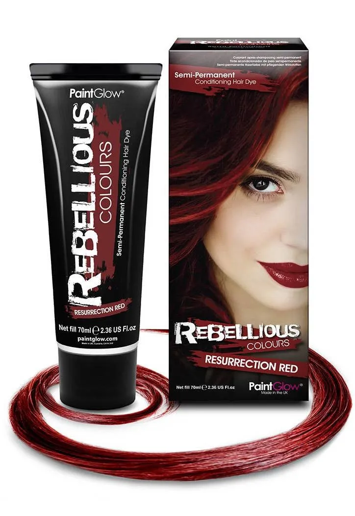 Bright Semi Permanent Resurrection Red Hair Dye - Large 70ml