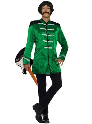 British Explosion Mens Green Beatles Costume
