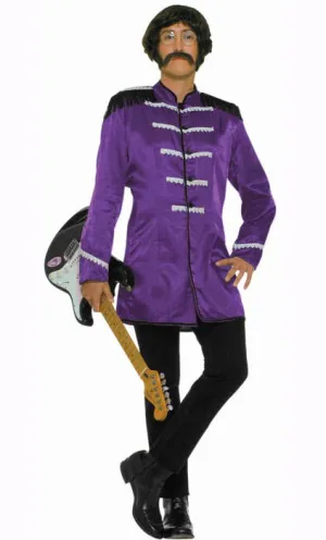 British Explosion Mens Purple Beatles Costume