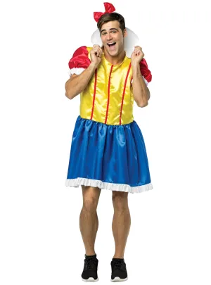 Bro White Mens Funny Fairytale Princess Costume