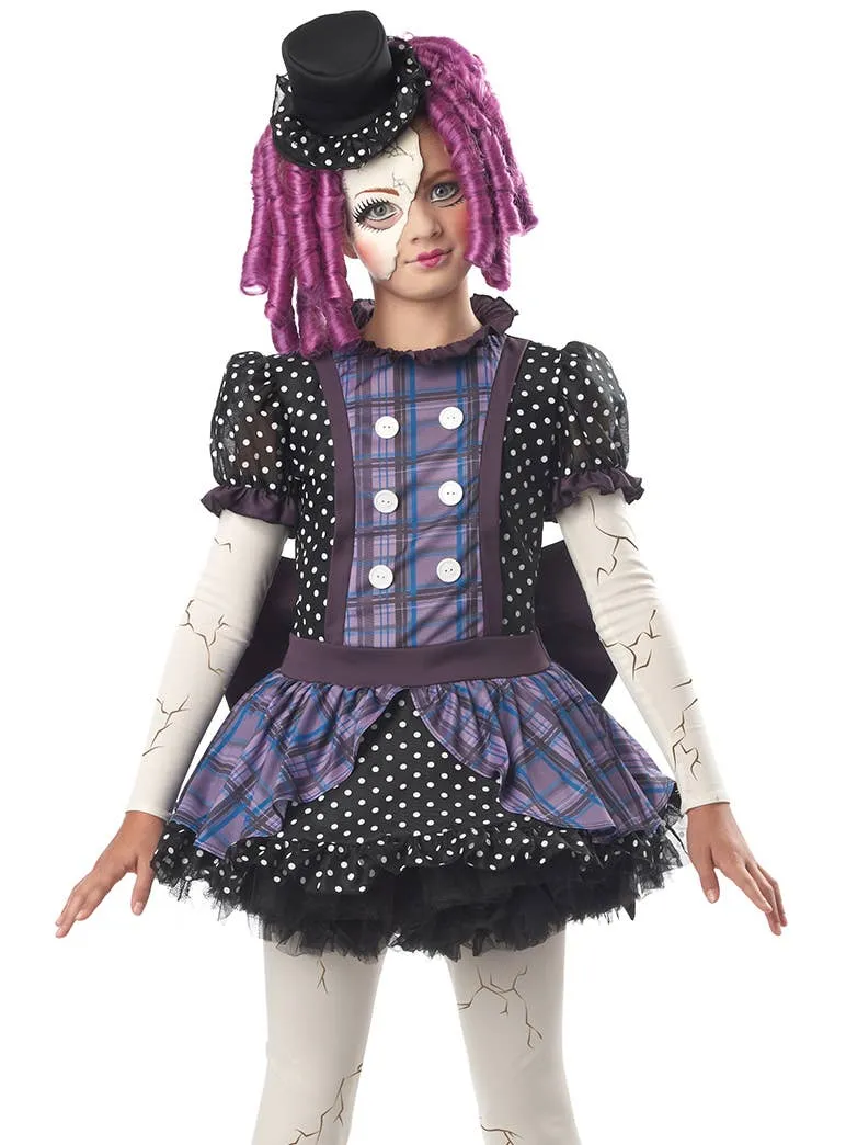 Broken Doll Girls Halloween Costume