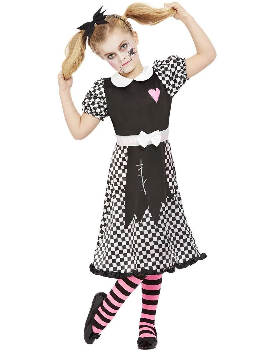 Broken Little Doll Girls Halloween Costume