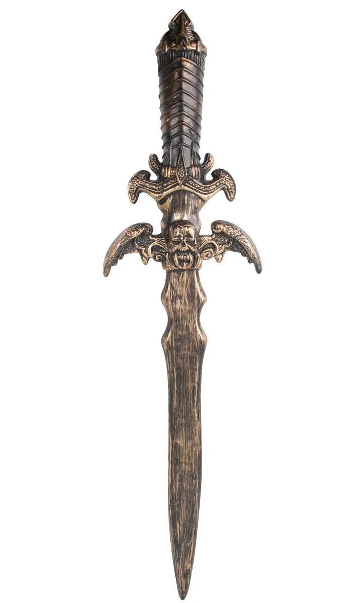 Bronze Antiqued Halloween Costume Sword