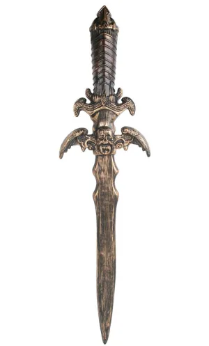 Bronze Antiqued Halloween Costume Sword