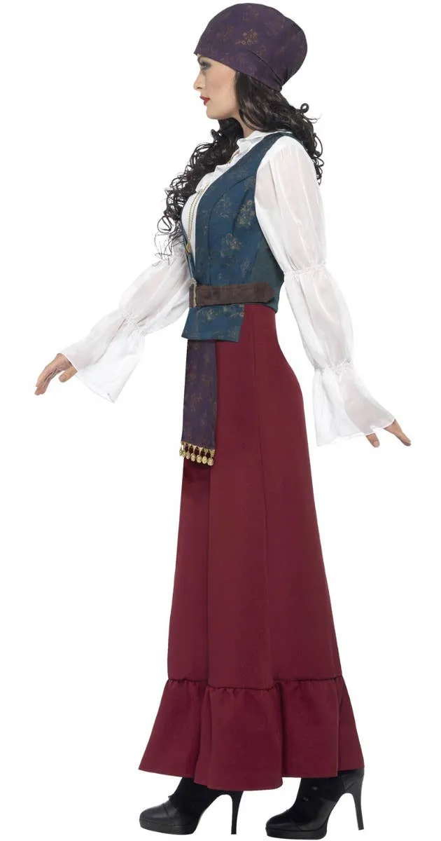 Buccaneer Beauty Deluxe Womens Pirate Fancy Dress Costume