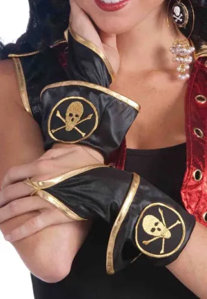 Buccaneer Beauty Fingerless Pirate Gloves