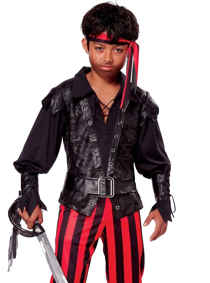 Buccaneer Boys Pirate Fancy Dress Costume