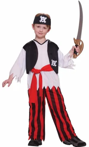 Buccaneer Pirate Basic Boys Costume