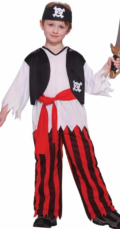 Buccaneer Pirate Basic Boys Costume