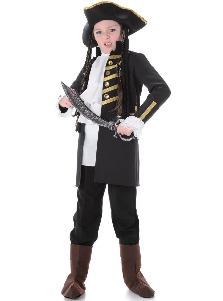 Buccaneer Pirate Boys Fancy Dress Costume