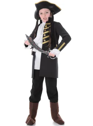 Buccaneer Pirate Boys Fancy Dress Costume
