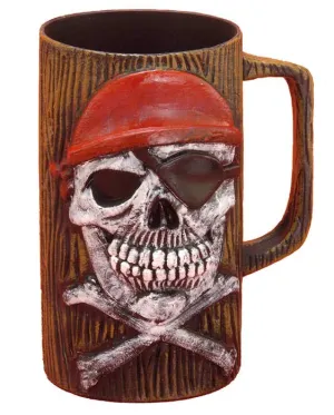 Buccaneer Pirate Novelty Beer Mug