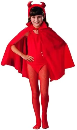 Budget Kids Red Halloween Costume Cape