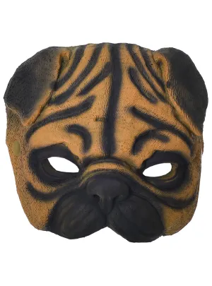 Bulldog, Boxer or Pug Kids Foam Face Mask