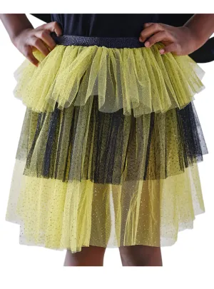 Bumble Bee Deluxe Girls Yellow And Black Costume Tutu