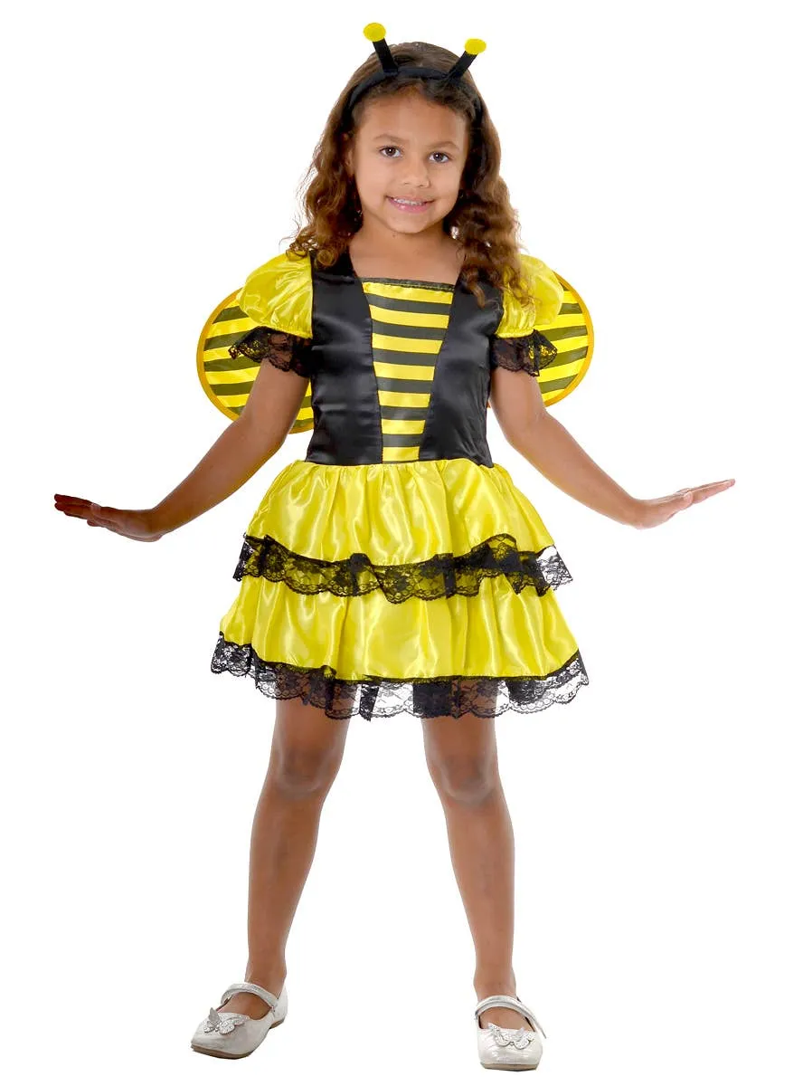 Bumblebee Girls Black and Yellow Book Week Costume