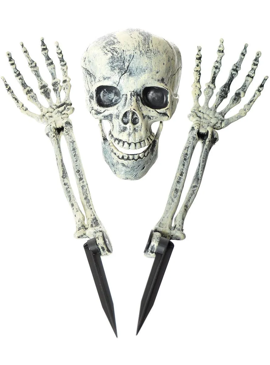 Buried Alive 3 Piece Skeleton Halloween Lawn Decoration