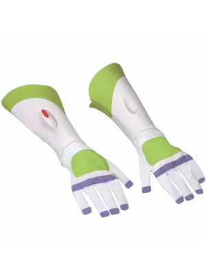 Buzz Lightyear Deluxe Boys Costume Gloves