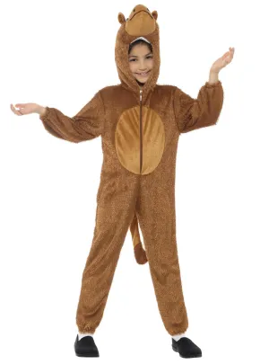 Camel Brown Hooded Animal Teen Costume Onesie