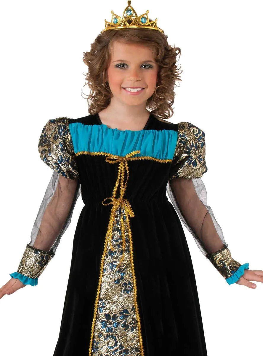 Camelot Princess Girls Renaissance Fancy Dress Costume