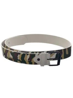 Camo Army Print Belt Costume Accessory