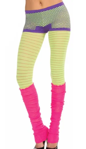 Candy Club Purple Fishnet Booty Shorts