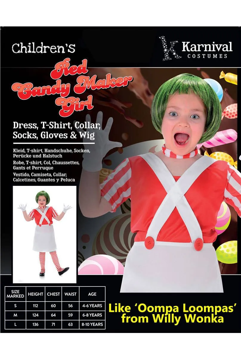 Candy Maker Girls Book Week Costume