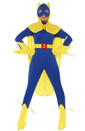 Caped Superhero Womens Bananaman Costume
