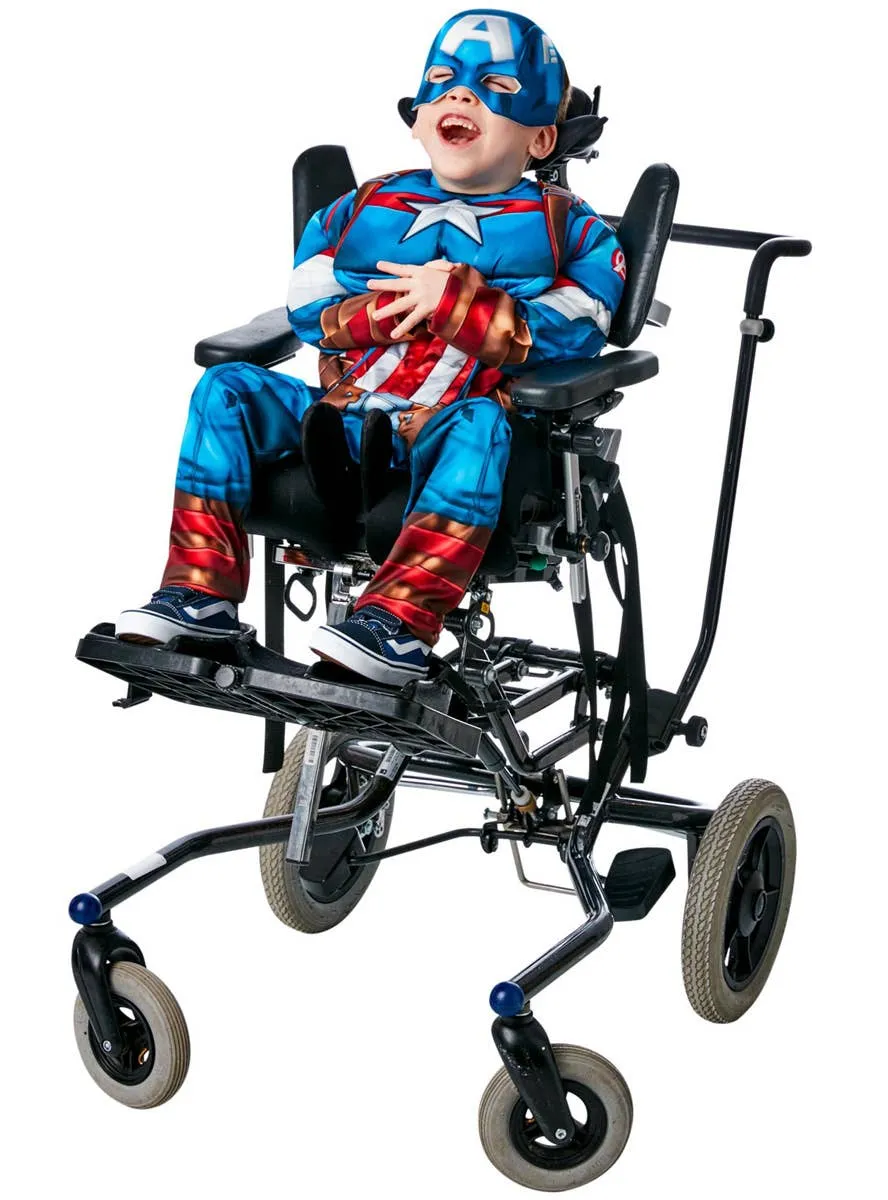 Captain America Adaptive Boys Marvel Superhero Costume