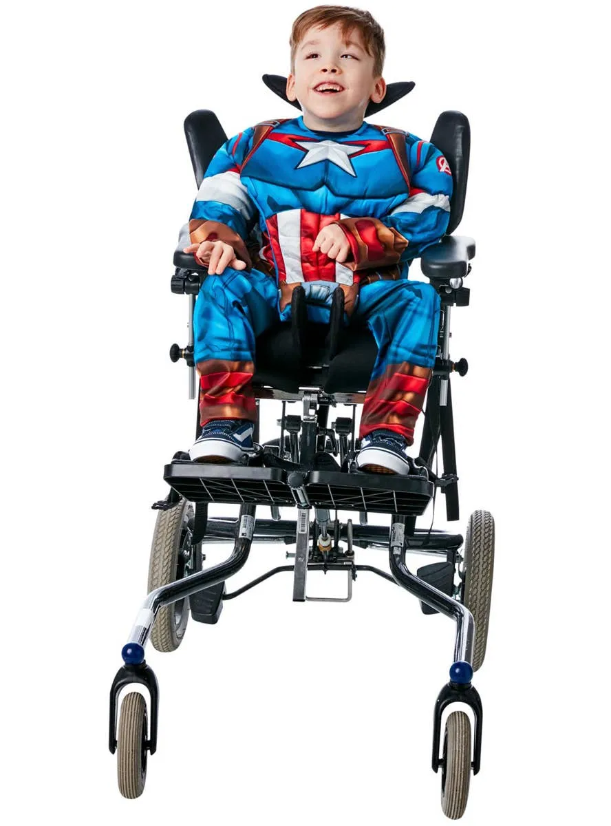 Captain America Adaptive Boys Marvel Superhero Costume
