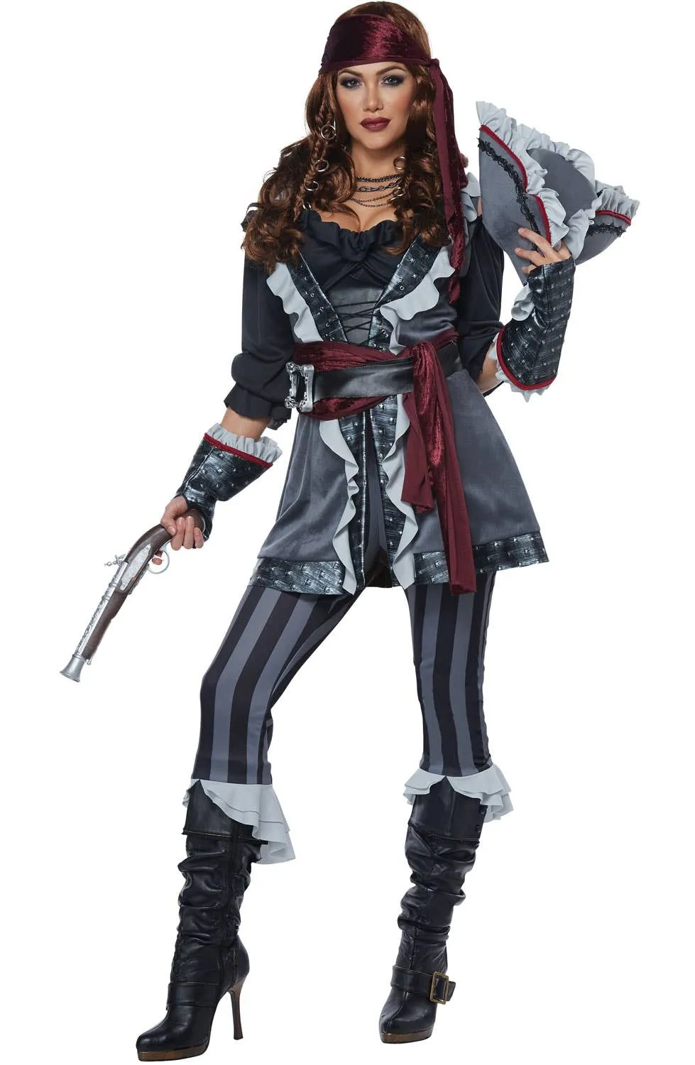 Captain Blackheart Buccaneer Womens Pirate Costume