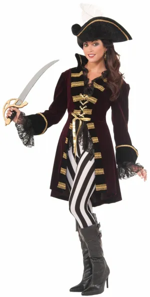 Captain Morgana Womens Deluxe Pirate Costume
