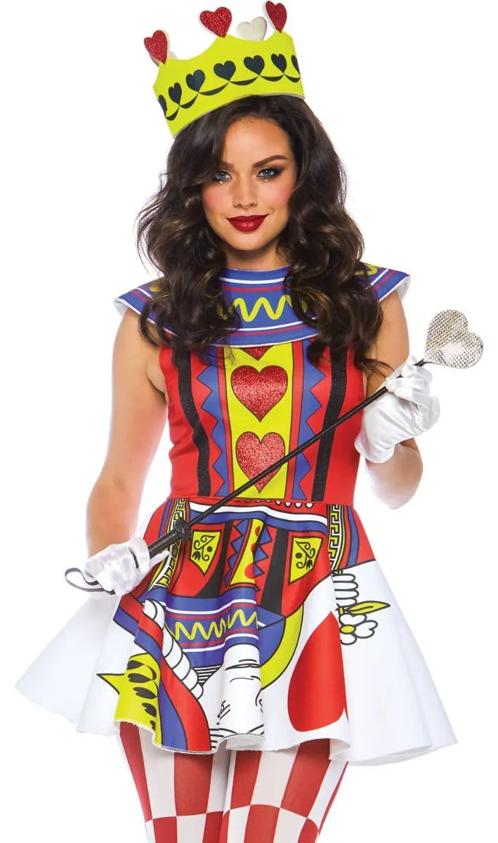 Card Queen Womens Fancy Dress Costume