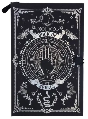 Cardboard Book Of Spells Witch Costume Handbag