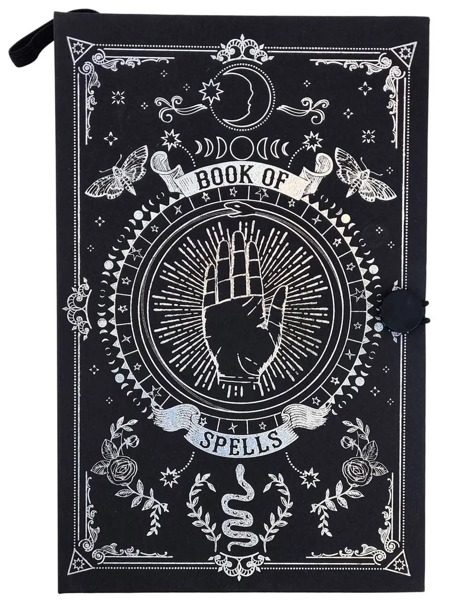 Cardboard Book Of Spells Witch Costume Handbag
