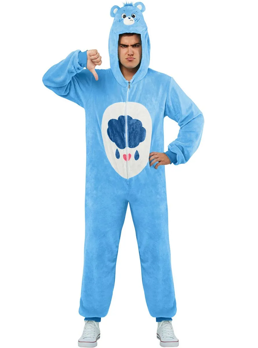 Care Bears Mens Blue Grumpy Bear Costume