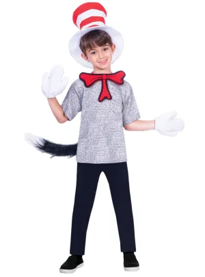 Cat In The Hat Boys Dr Suess Costume Accessory Set