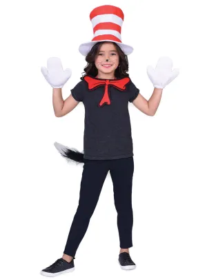 Cat In The Hat Girls Dr Suess Costume Accessory Set