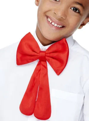 Cat in the Hat Kids Red Costume Bow Tie