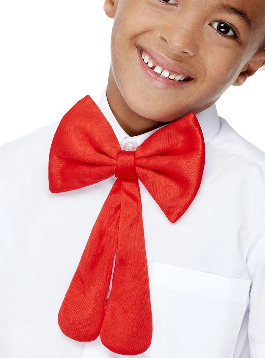 Cat in the Hat Kids Red Costume Bow Tie