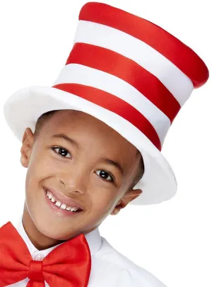 Cat in the Hat Kids Striped Costume Hat