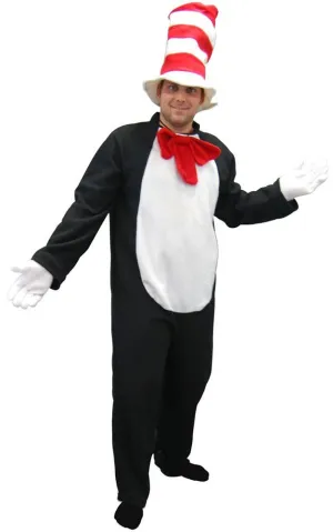 Cat In The Hat Mens Dr Seuss Book Week Costume