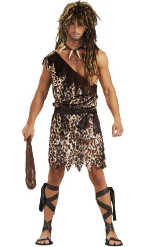 Cave Stud Mens Caveman Costume